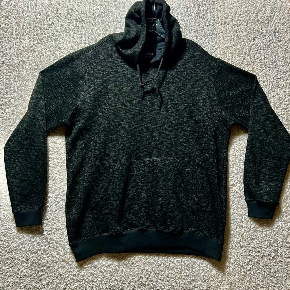 BCG Academy Men’s XXL 2XL Black Hoodie Pullover Drawstring Pocket Soft